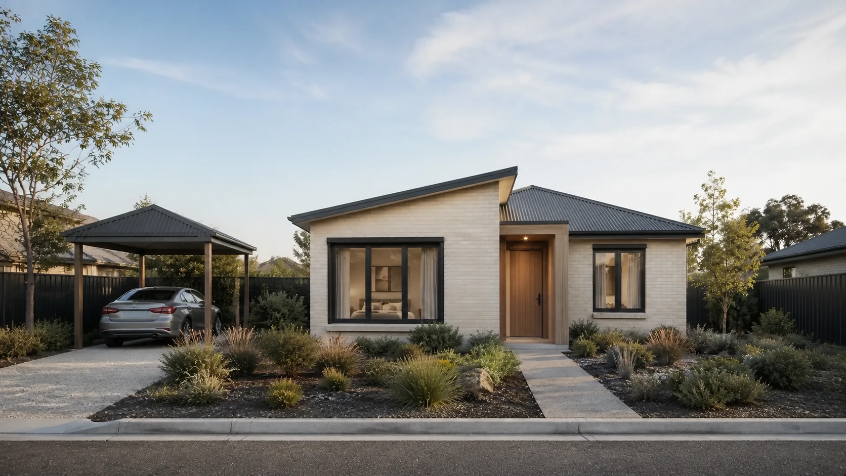 Guddu Starter residence with its separate carport